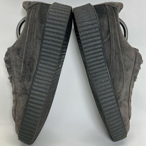 Fenty X Puma Womens Velvet Creepers in Glacier Grey 9.5 - Picture 6 of 12